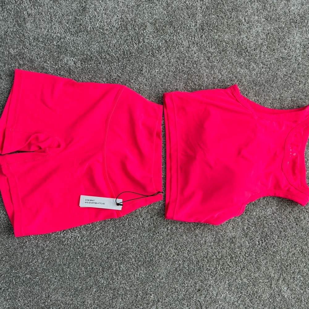 Paragon Fitwear Vibrant Pink Athletic Shorts
